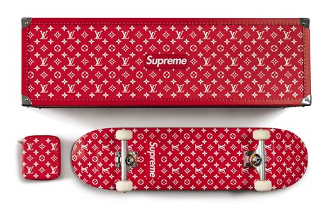 skateboard supreme lv|louis vuitton x supreme shirts.